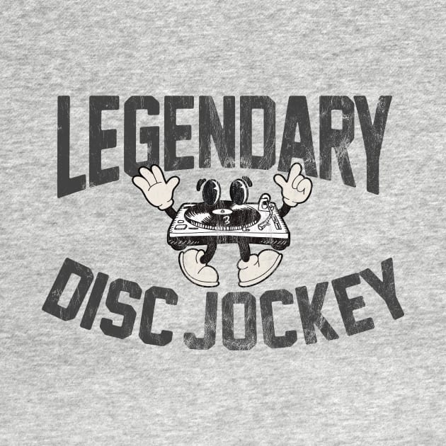 Funny DJ Legendary Disc Jockey Dance Music Deejay Master by SilverLake